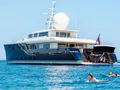 GALILEO Picchiotti 55.7m - view of aft deck with water toys out GALILEO Picchiotti 55.7m - view of aft deck with water toys out