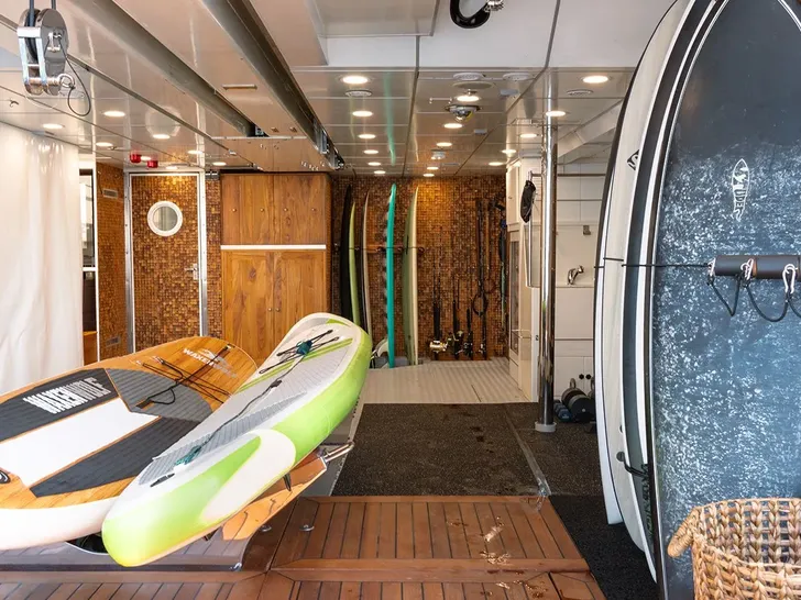 GALILEO Picchiotti 55.7m - beach club with the water toys GALILEO Picchiotti 55.7m - beach club with the water toys