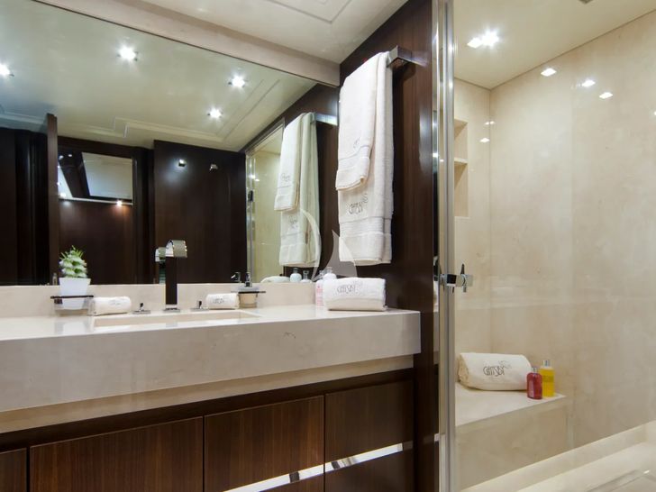GATSBY Filippetti N30 - VIP cabin 1 bathroom GATSBY Filippetti N30 - VIP cabin 1 bathroom
