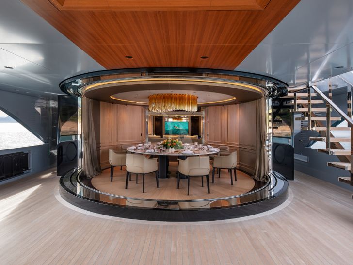 GECO Admiral yacht Dining GECO Admiral yacht Dining