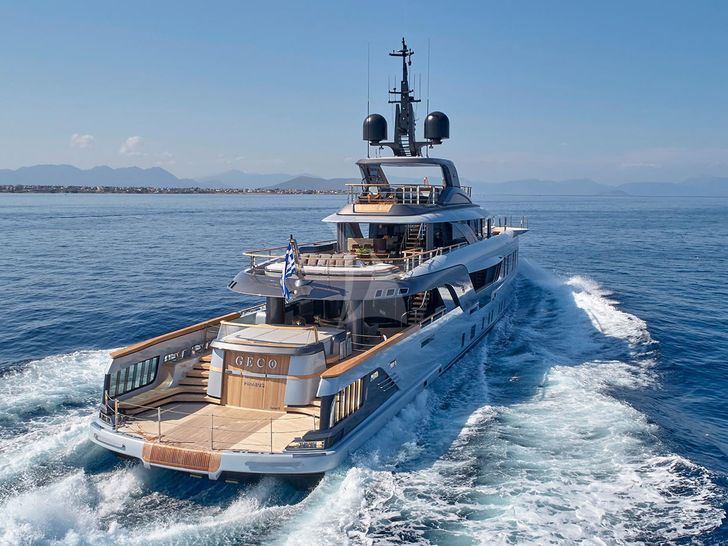GECO Admiral yacht Stern GECO Admiral yacht Stern