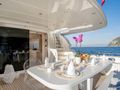 GEMINI 3 Maiora 24S Aft Deck Dining GEMINI 3 Maiora 24S Aft Deck Dining