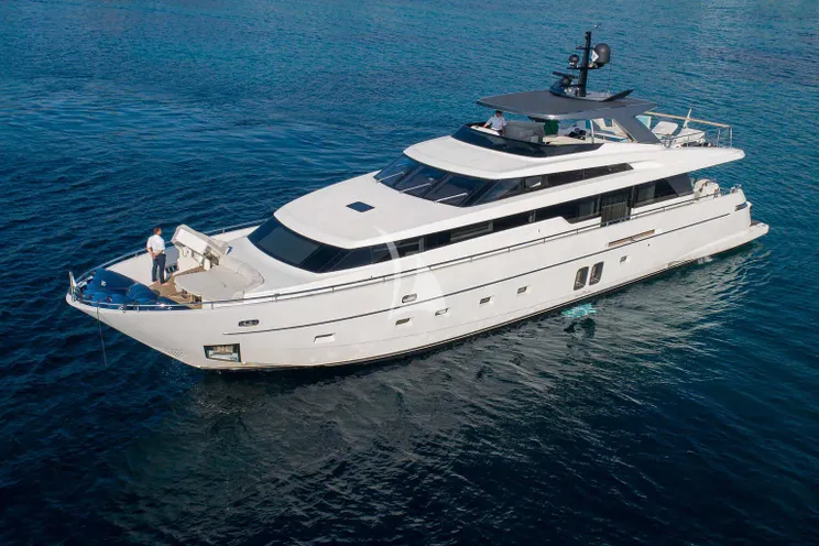 Charter Yacht DE ZEUS - Sanlorenzo SL96 - 5 Cabins - Athens - Mykonos - Paros - Cyclades - Greece