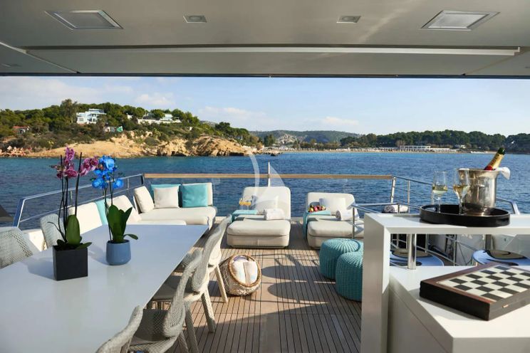 Charter Yacht DE ZEUS - Sanlorenzo SL96 - 5 Cabins - Athens - Mykonos - Paros - Cyclades - Greece
