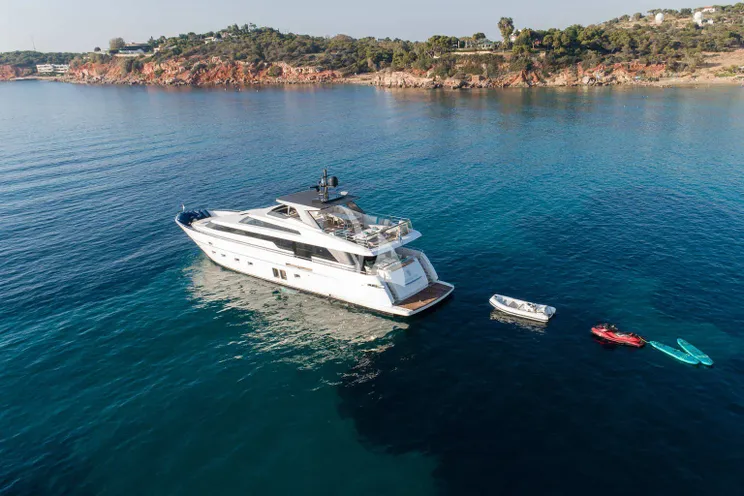 Charter Yacht DE ZEUS - Sanlorenzo SL96 - 5 Cabins - Athens - Mykonos - Paros - Cyclades - Greece