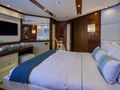 GEORGE P Sunseeker 115 Sport Yacht - VIP cabin 1 bed and TV GEORGE P Sunseeker 115 Sport Yacht - VIP cabin 1 bed and TV