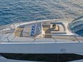GEORGE P Sunseeker 115 Sport Yacht - foredeck lounge and bronzing area GEORGE P Sunseeker 115 Sport Yacht - foredeck lounge and bronzing area