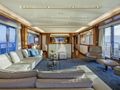 GEORGE P Sunseeker 115 Sport Yacht - saloon seating GEORGE P Sunseeker 115 Sport Yacht - saloon seating