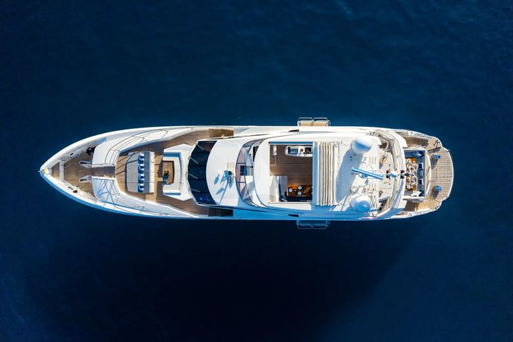Charter Yacht GEORGE P - Sunseeker 115 Sport Yacht - 5 Cabins - Athens - Mykonos - Paros - Cyclades - Greece