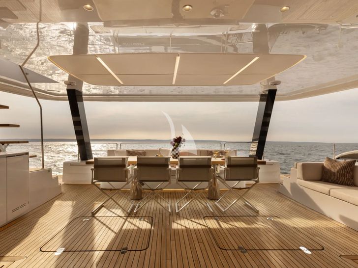 GIGI Sunreef 70 Power - aft deck GIGI Sunreef 70 Power - aft deck