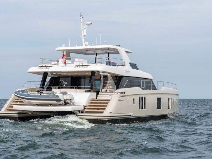 GIGI Sunreef 70 Power - aft shot GIGI Sunreef 70 Power - aft shot