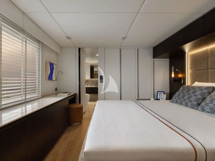 GIGI Sunreef 70 Power - master cabin GIGI Sunreef 70 Power - master cabin