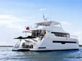 GINGER Iliad 62 - anchored aft shot GINGER Iliad 62 - anchored aft shot