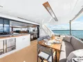 GINGER Iliad 62 - main aft deck alfresco dining lounge GINGER Iliad 62 - main aft deck alfresco dining lounge