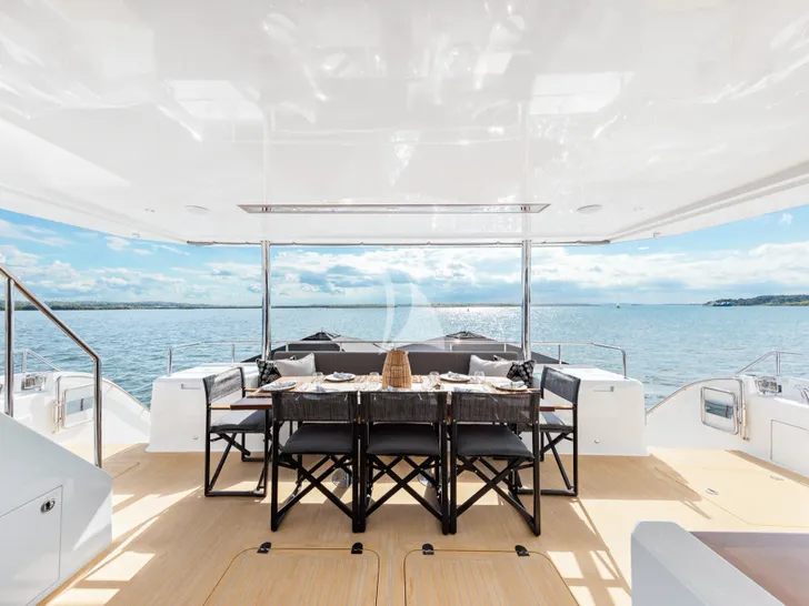 GINGER Iliad 62 - main aft deck GINGER Iliad 62 - main aft deck