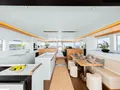 GINGER Iliad 62 - saloon dining area and galley GINGER Iliad 62 - saloon dining area and galley