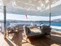 GIOIA Codecasa Vintage 43m - main aft deck GIOIA Codecasa Vintage 43m - main aft deck