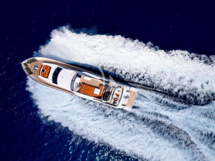 GIOE I Tecnomar 100 aerial shot cruising GIOE I Tecnomar 100 aerial shot cruising