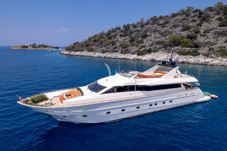Charter Yacht GIOE I - Tecnomar 100 - 5 Cabins - Athens - Mykonos - Kos - Paros - Lefkas