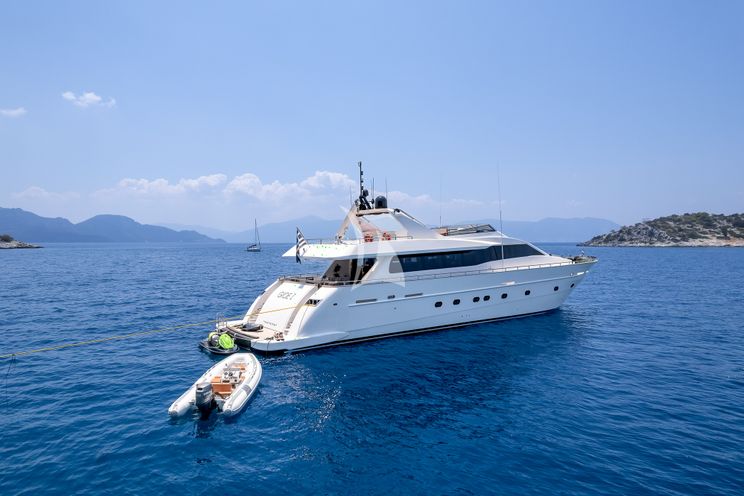 Charter Yacht GIOE I - Tecnomar 100 - 5 Cabins - Athens - Mykonos - Kos - Paros - Lefkas