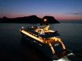 GIOE I Tecnomar Nadara 30 - aft shot at night GIOE I Tecnomar Nadara 30 - aft shot at night
