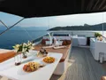 GIOE I Tecnomar Nadara 30 - sundeck alfresco dining GIOE I Tecnomar Nadara 30 - sundeck alfresco dining