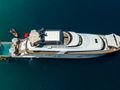 GO Dragos Yachts 111 - anchored aerial shot GO Dragos Yachts 111 - anchored aerial shot