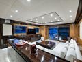 GO Dragos Yachts 111 - saloon seating and TV GO Dragos Yachts 111 - saloon seating and TV