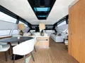 VELOCITY Mangusta GranSport 54 - sky lounge tea area VELOCITY Mangusta GranSport 54 - sky lounge tea area