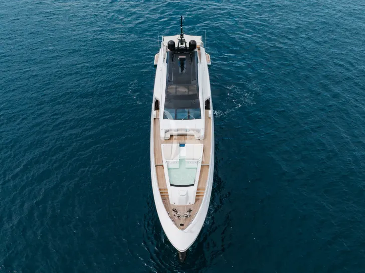 VELOCITY Mangusta GranSport 54 - top anchored shot VELOCITY Mangusta GranSport 54 - top anchored shot