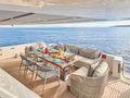 GOLDEN YACHT Sanlorenzo SL106 - aft deck GOLDEN YACHT Sanlorenzo SL106 - aft deck