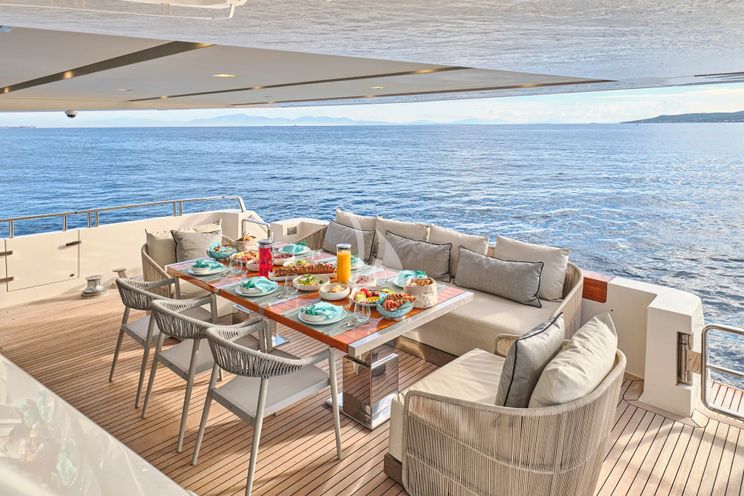 Charter Yacht GOLDEN YACHT - Sanlorenzo SL106 - 5 Cabins - Athens - Mykonos - Paros - Cyclades - Greece