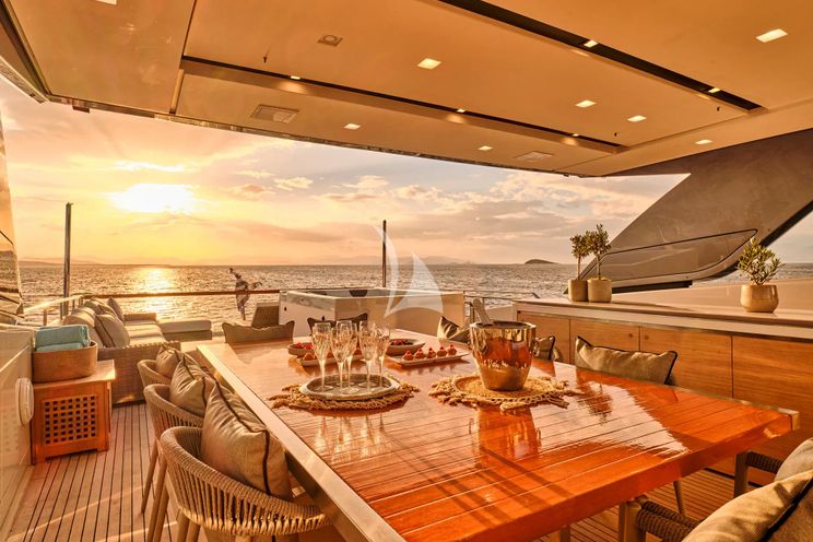Charter Yacht GOLDEN YACHT - Sanlorenzo SL106 - 5 Cabins - Athens - Mykonos - Paros - Cyclades - Greece