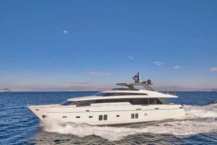 Charter Yacht GOLDEN YACHT - Sanlorenzo SL106 - 5 Cabins - Athens - Mykonos - Paros - Cyclades - Greece