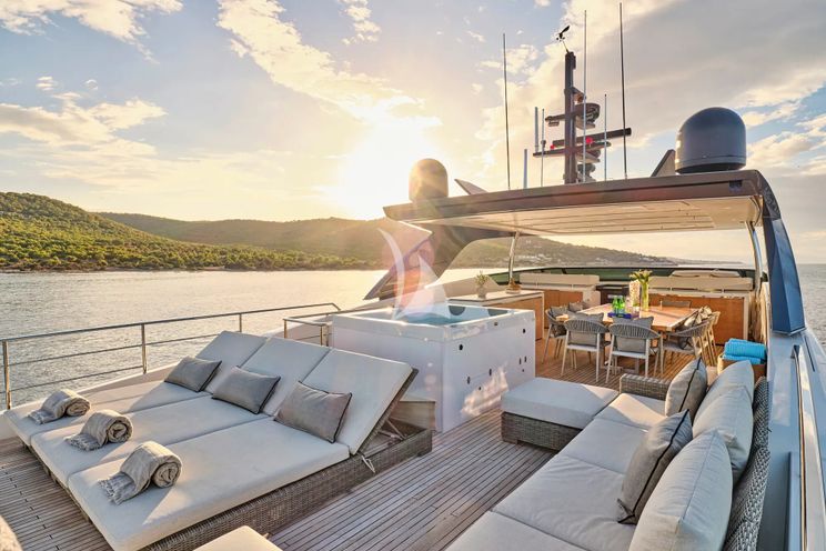 Charter Yacht GOLDEN YACHT - Sanlorenzo SL106 - 5 Cabins - Athens - Mykonos - Paros - Cyclades - Greece