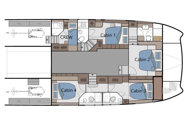 Layout for GRACE Aquila 54 - Layout