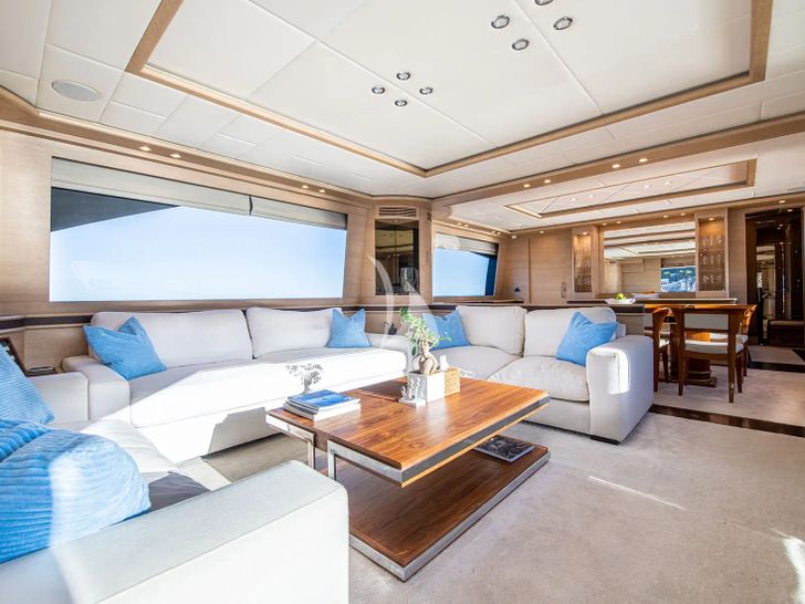 GRACE Astondoa 96 GLX - main saloon seating GRACE Astondoa 96 GLX - main saloon seating