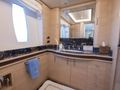 GRACE Astondoa 96 GLX - master cabin bathroom GRACE Astondoa 96 GLX - master cabin bathroom