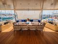 GRACE Aegean Yachts 28m - aft deck dining area GRACE Aegean Yachts 28m - aft deck dining area