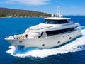 GRACE Aegean Yachts 28m - cruising front view GRACE Aegean Yachts 28m - cruising front view