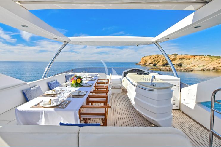 Charter Yacht GRACE XI - Sunseeker 75 - 4 Cabins - Athens - Mykonos - Paros - Cyclades - Greece