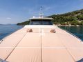 GRACE Aegean Yachts 28m - foredeck sun beds GRACE Aegean Yachts 28m - foredeck sun beds