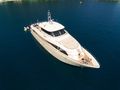 GRACE Aegean Yachts 28m - anchored aerial profile GRACE Aegean Yachts 28m - anchored aerial profile