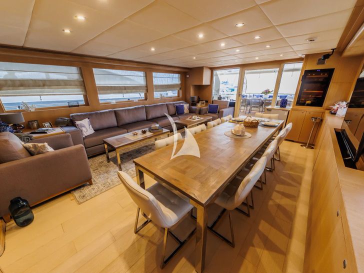 GRACE Aegean Yachts 28m - saloon GRACE Aegean Yachts 28m - saloon