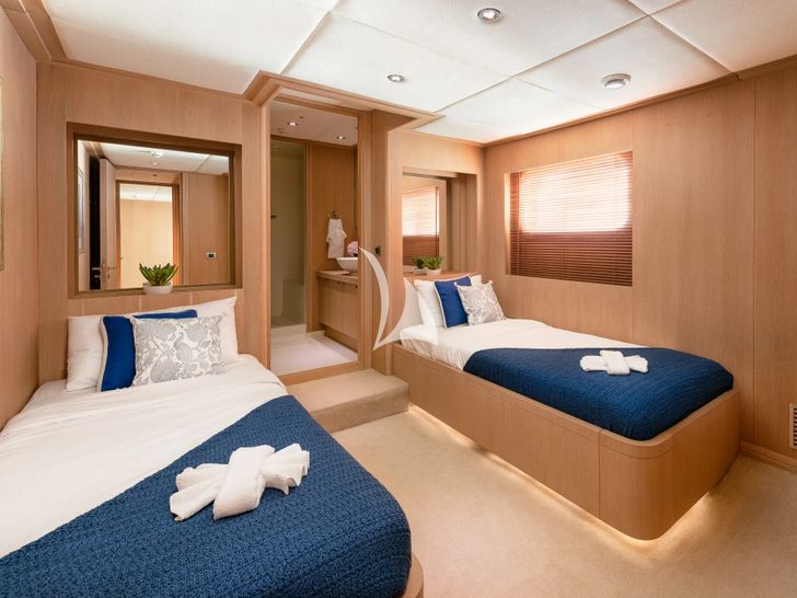 GRACE Aegean Yachts 28m - twin cabin 2 GRACE Aegean Yachts 28m - twin cabin 2