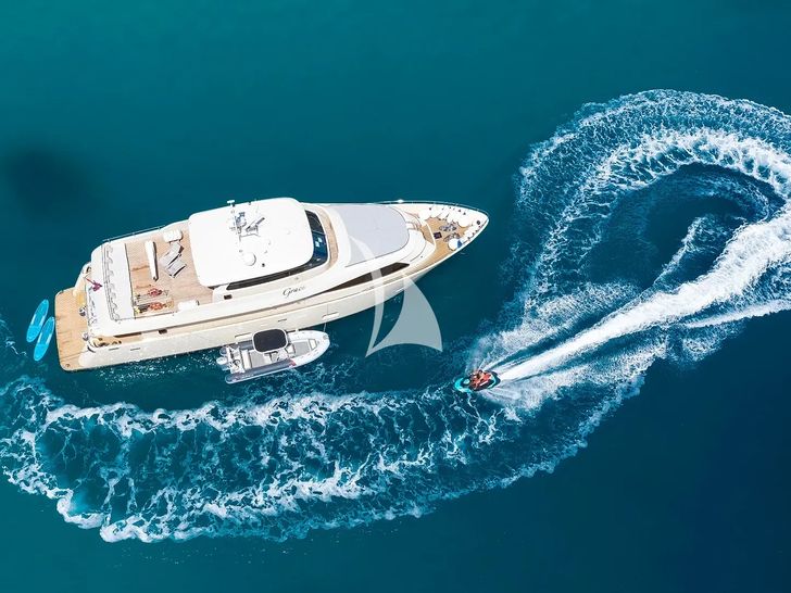 GRACE Aegean Yachts 28m - water activities GRACE Aegean Yachts 28m - water activities