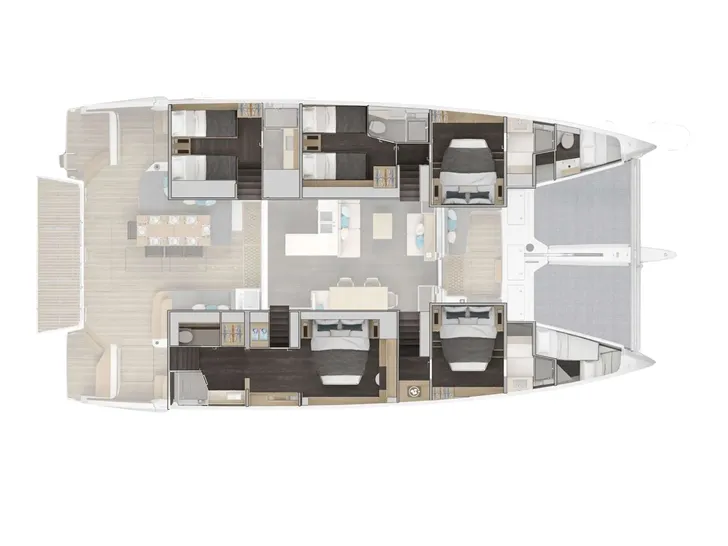 GRACE 60 Lagoon 60 - layout GRACE 60 Lagoon 60 - layout