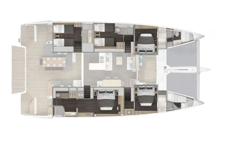 Layout for GRACE 60 Lagoon 60 - layout