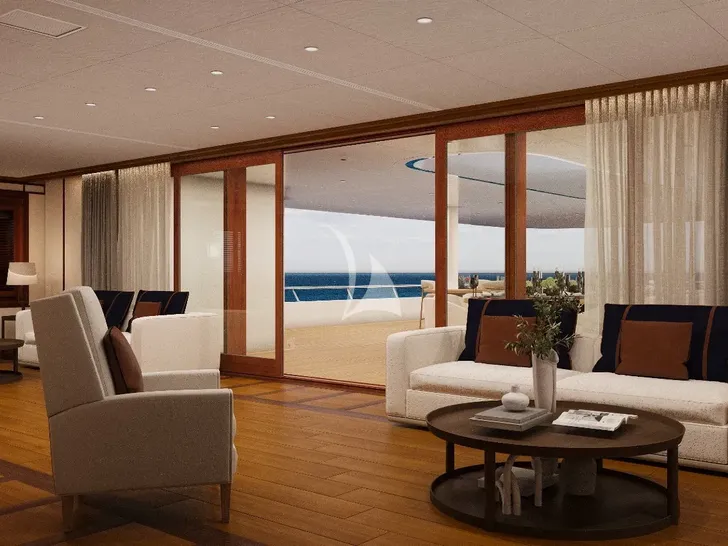 GRAND OCEAN Blohm&Voss 85m - bridge deck other lounge GRAND OCEAN Blohm&Voss 85m - bridge deck other lounge