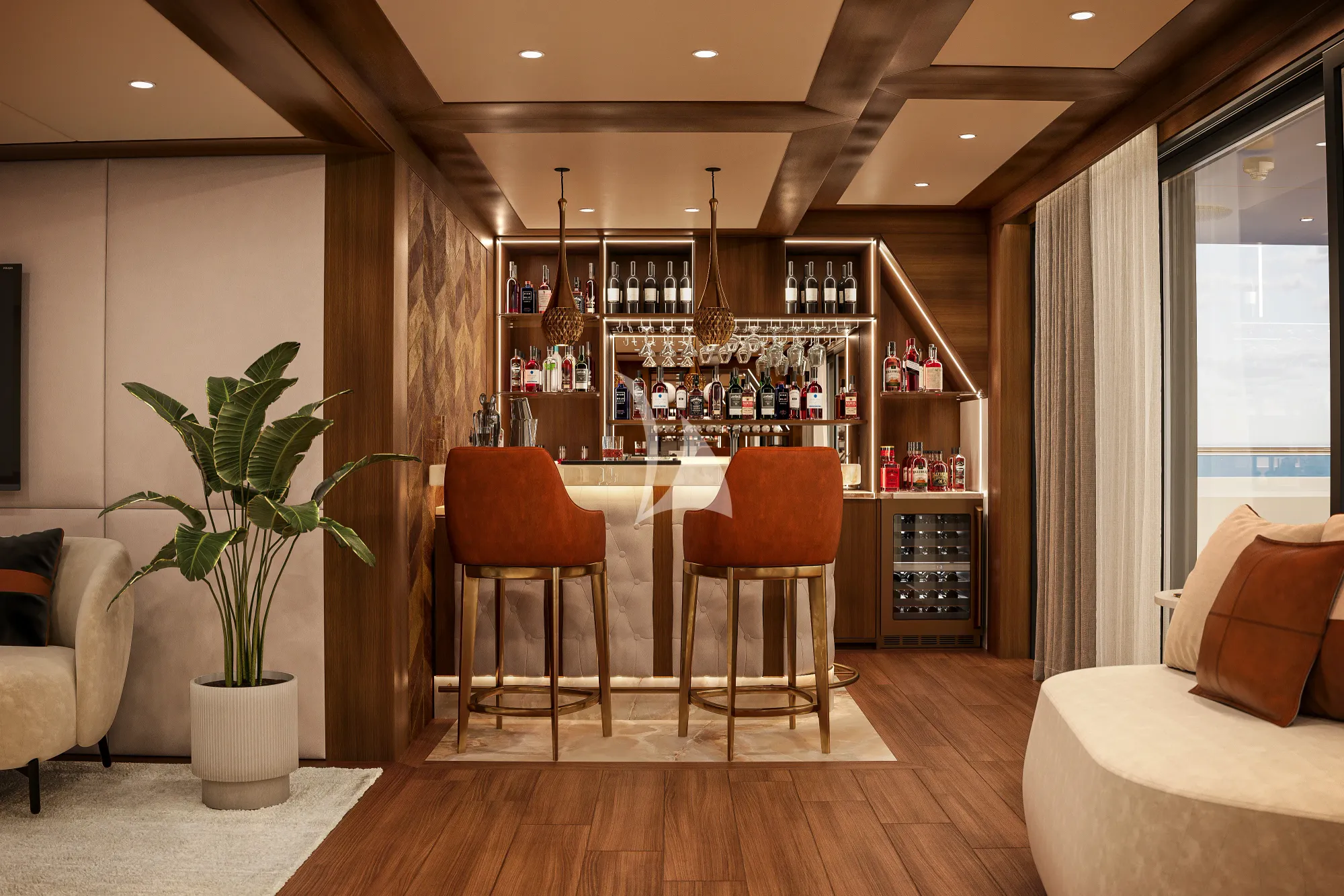 GRAND OCEAN Blohm&Voss 85m - sky bar